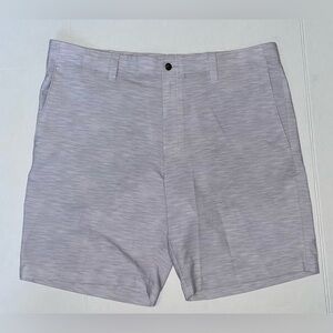 Callaway Men's Golf Shorts - Size 38 - Light Gray stripe